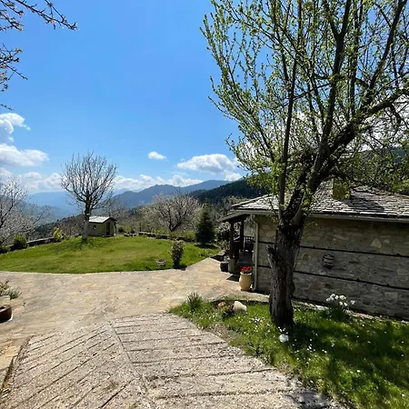 παραδοσιακή πέτρινη στην ελάτης *