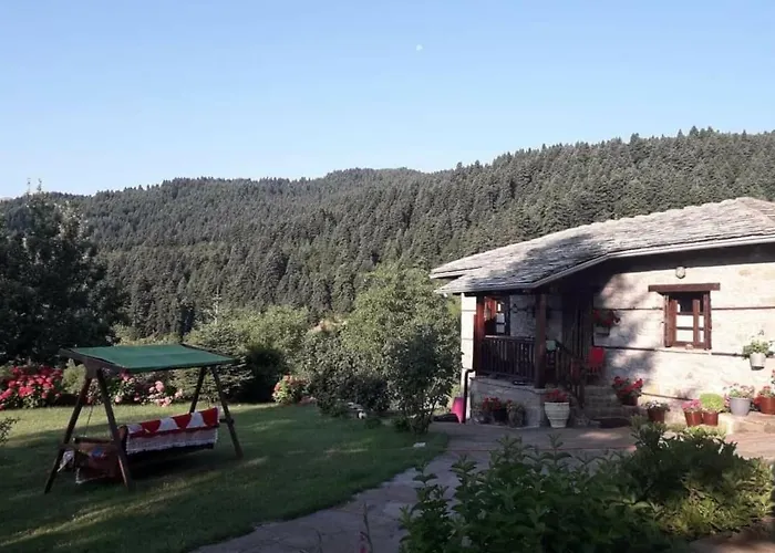 παραδοσιακή πέτρινη στην ελάτης Vlacha