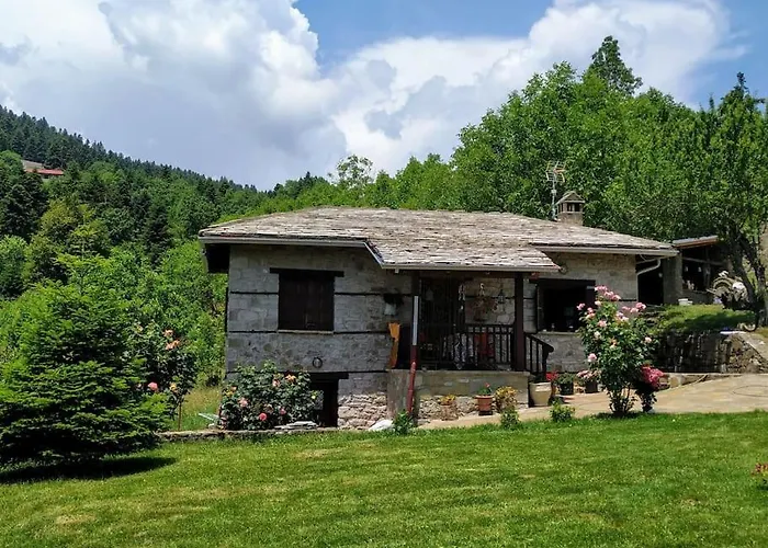 Case de vacanță παραδοσιακή πέτρινη στην ελάτης